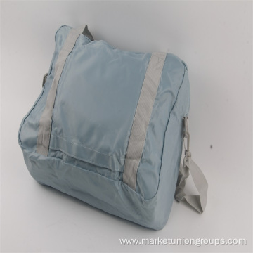 Foldable travel storage bag for clothes and large capacity tote bag